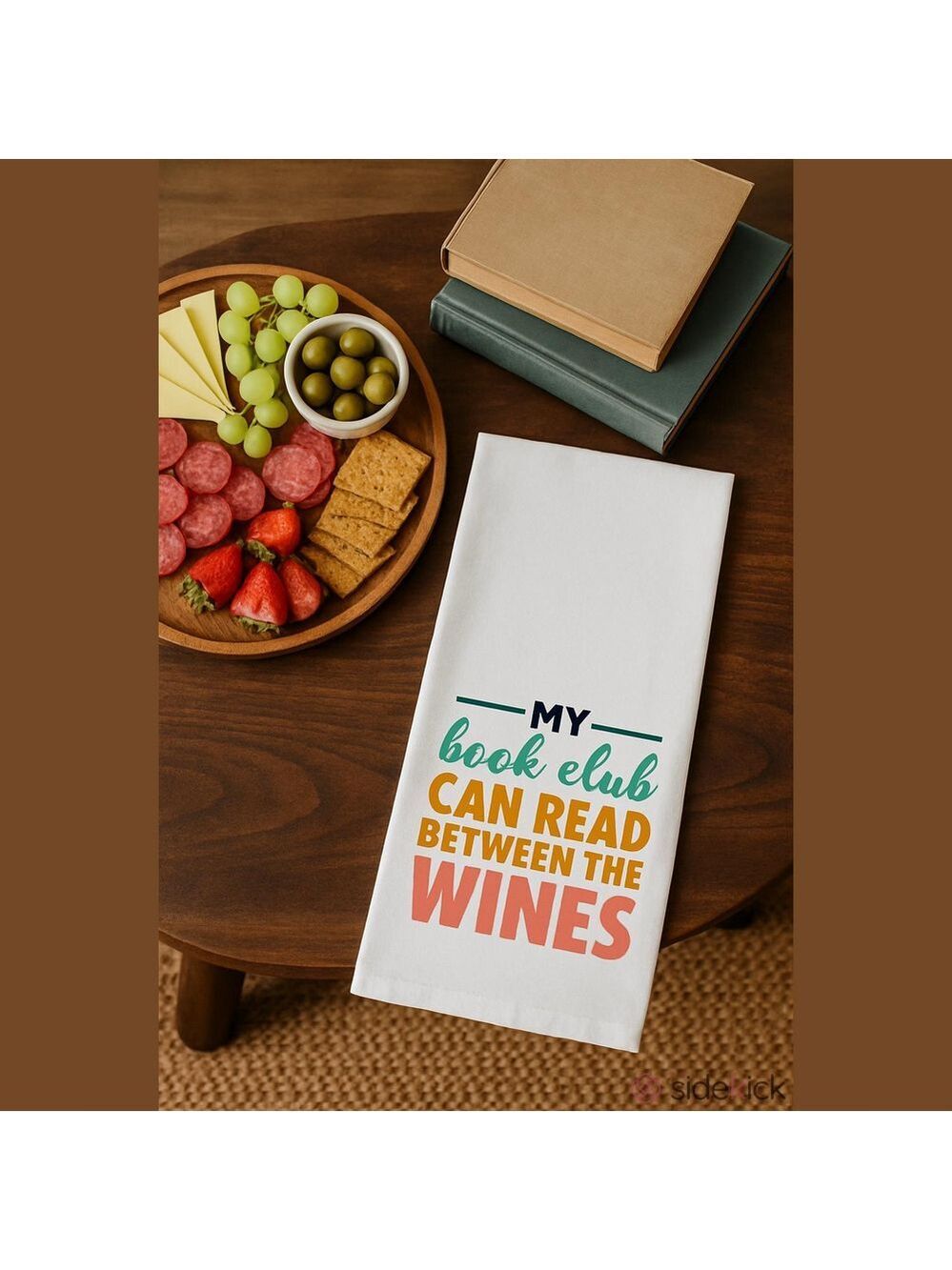 ($5) Bevvy Tea Towels - Book Club